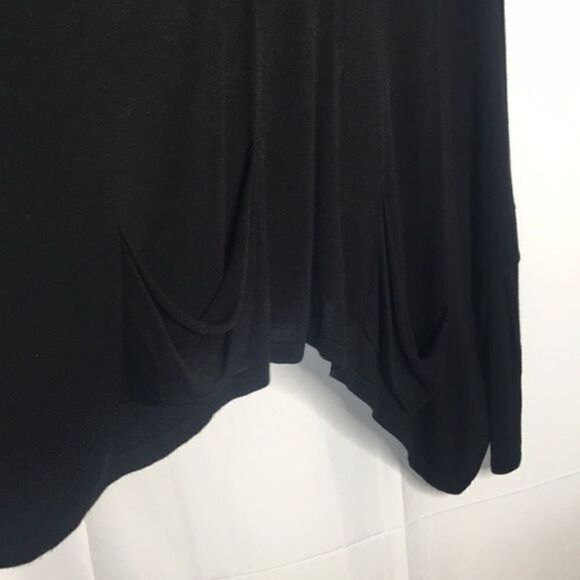 Neiman Marcus Black Cowl Neck Sweater Tunic Size XS - Picture 7 of 8